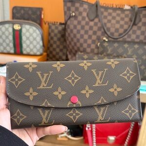 LV emilie wallet